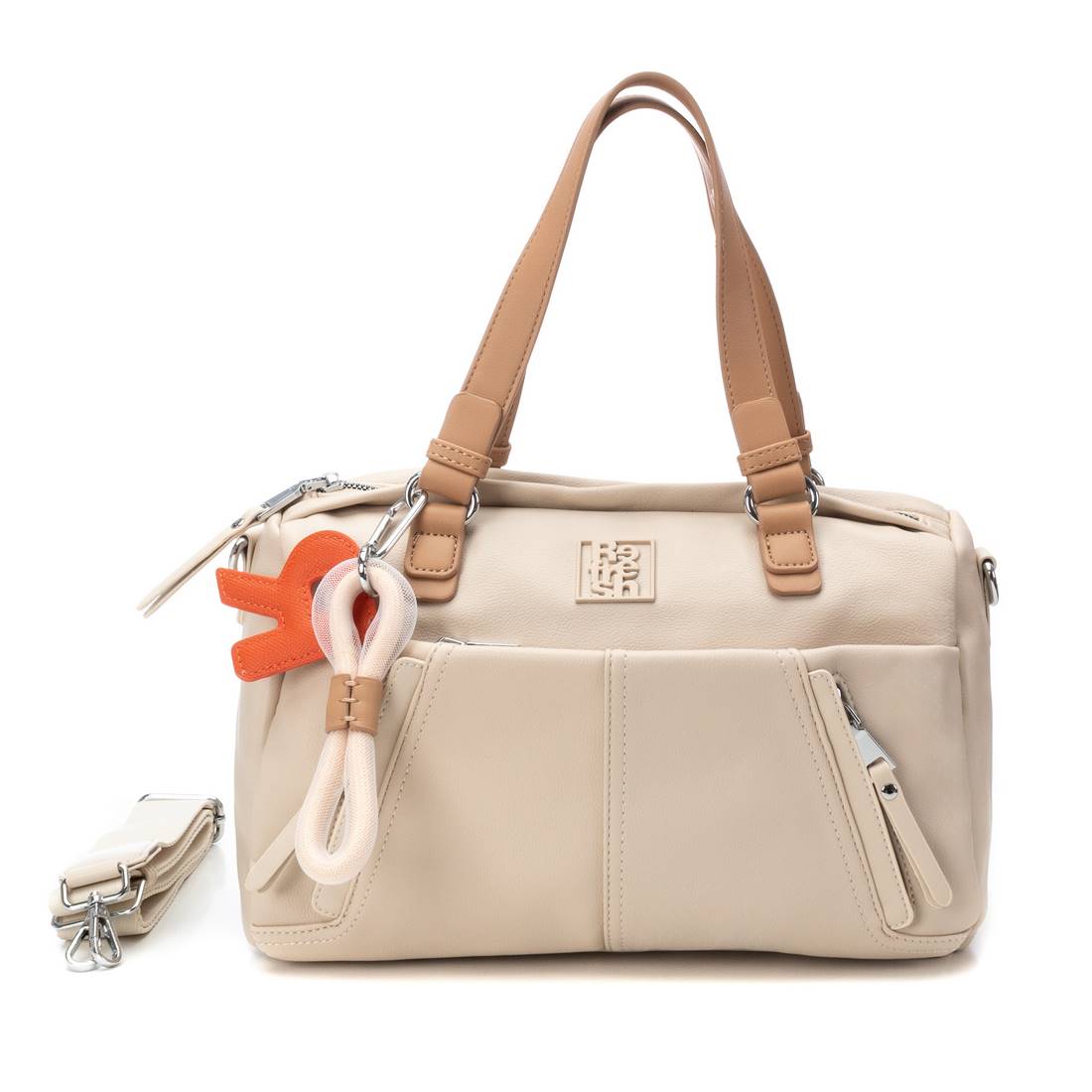 BORSA A MANO 183257 BEIGE