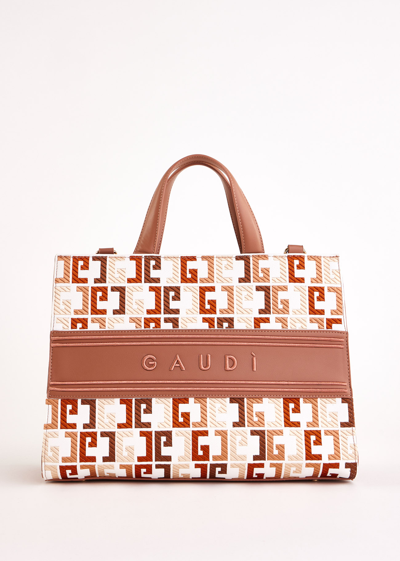 BORSA A MANO V5AE-12060 CUOIO