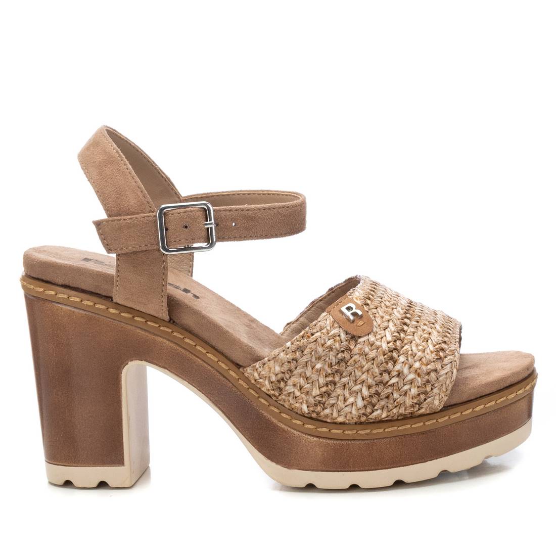 SANDALI CON TACCO 172704 TAUPE