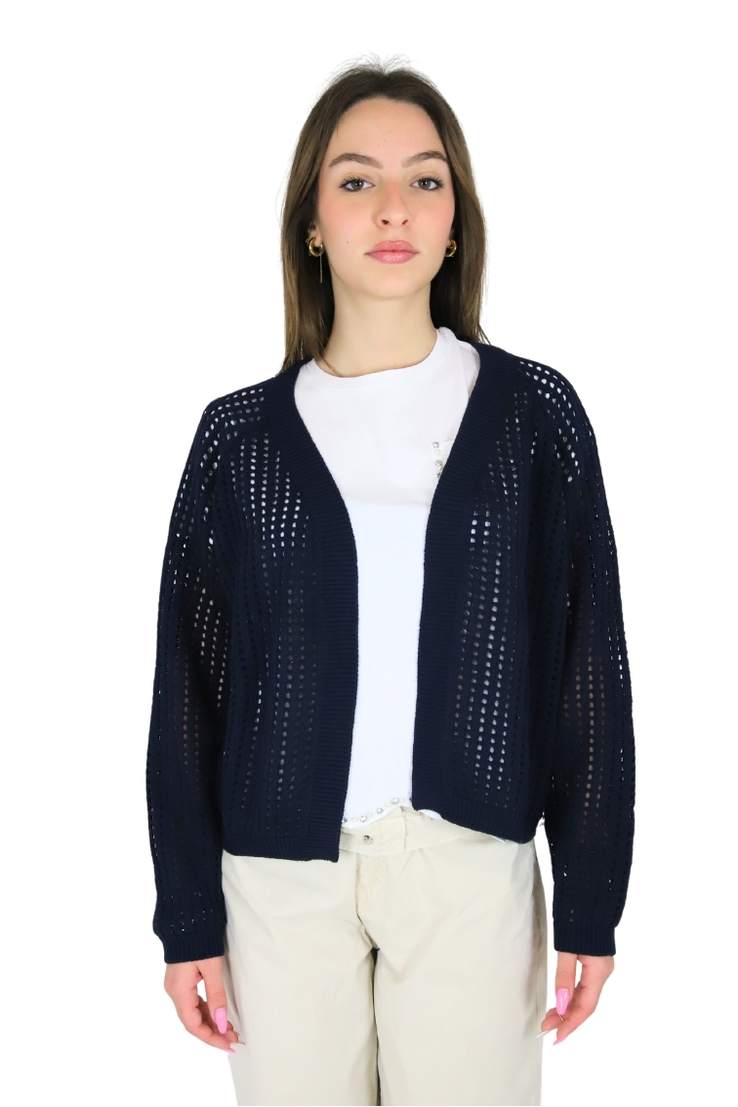 CARDIGAN DKE8066 BLU