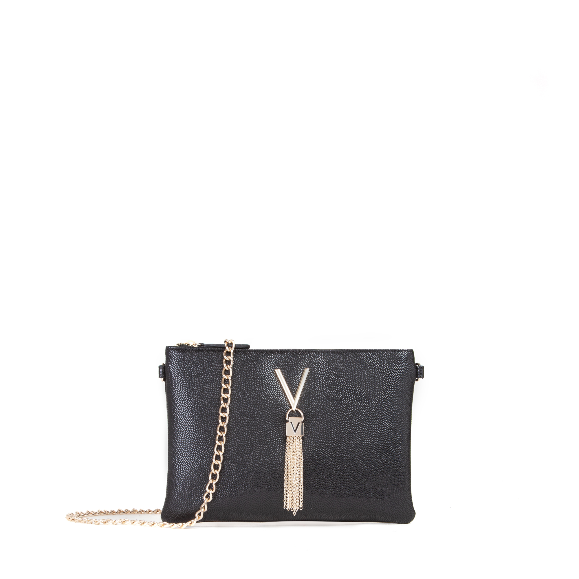 BORSA A TRACOLLA VBS1R419G NERO/ORO