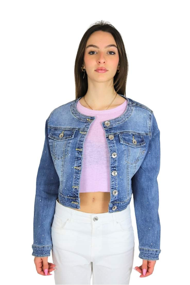 GIUBOTTO DKE8235 JEANS