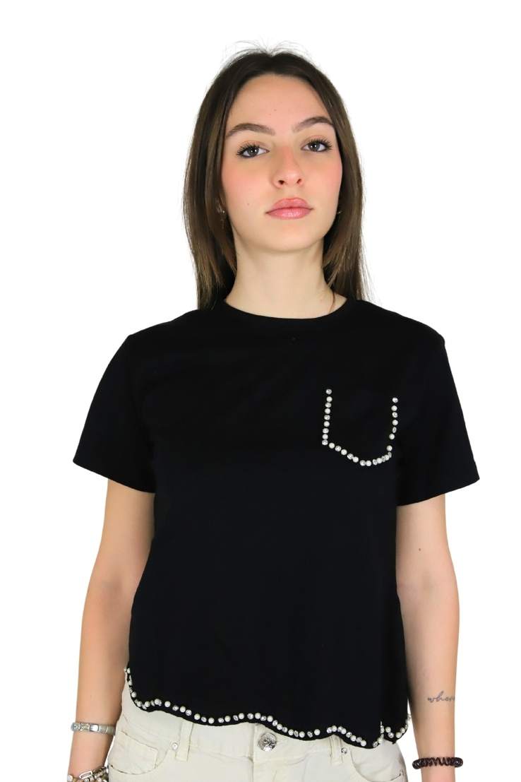 T-SHIRT DKE9007 NERO