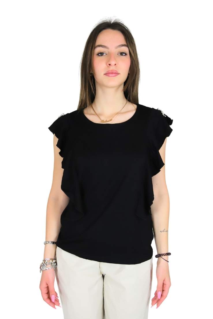 T-SHIRT DKE9012 NERO