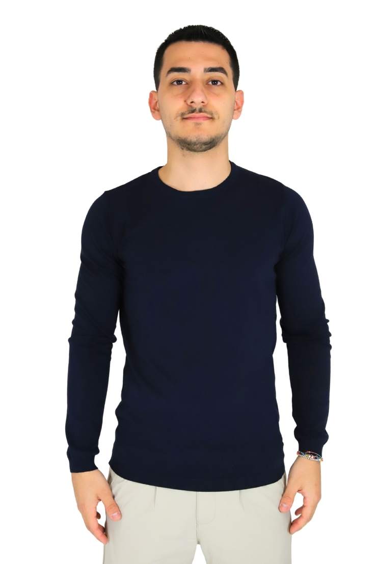 MAGLIA UKE7002 BLU