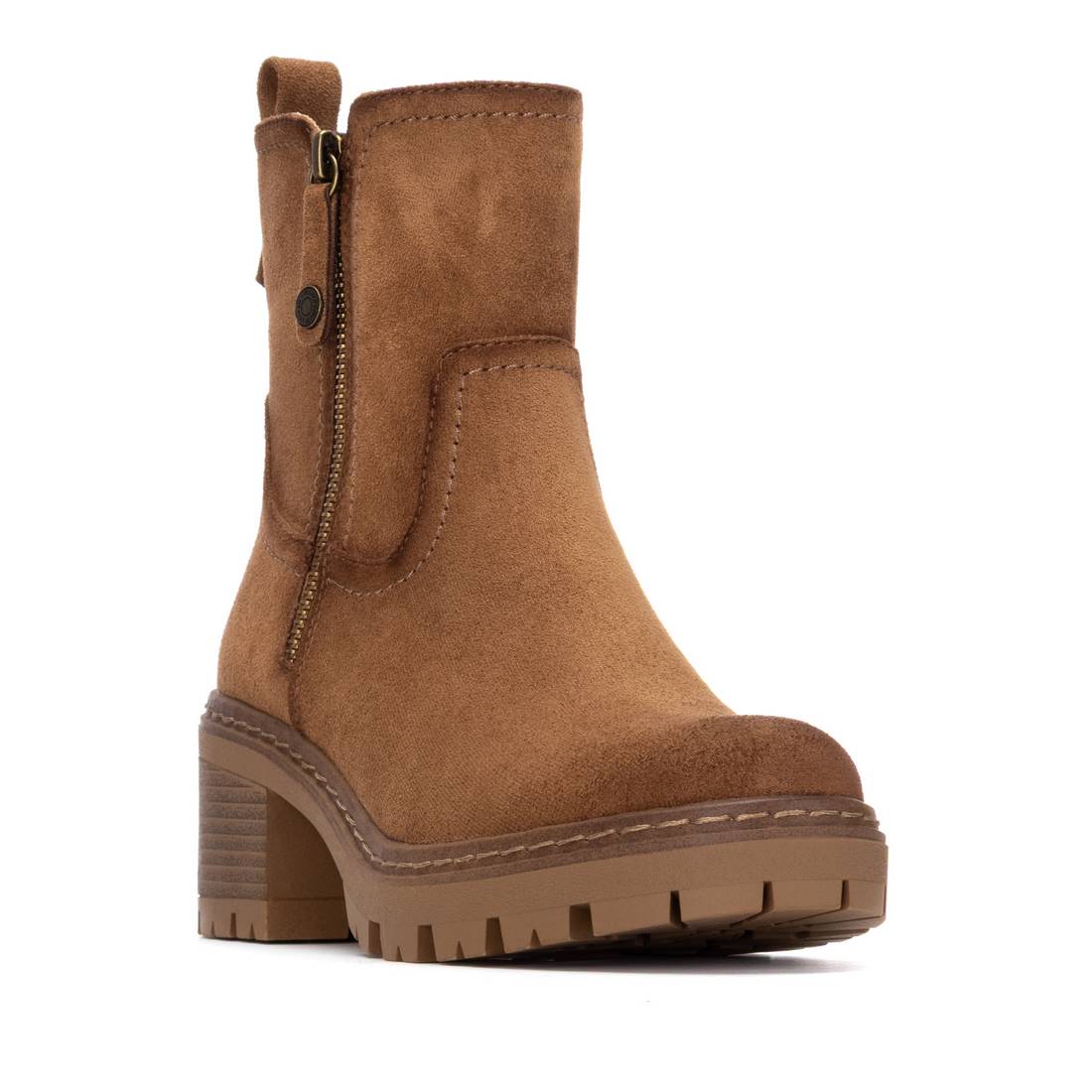 STIVALETTI TACCO 173023 TAUPE