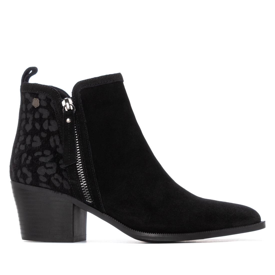 STIVALETTI TACCO 162582 NERO