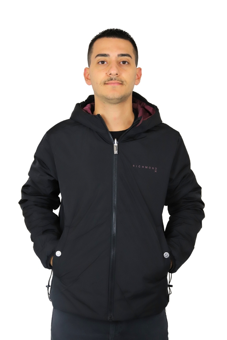 GIUBOTTO UMA25044GB NERO/BORDEAUX