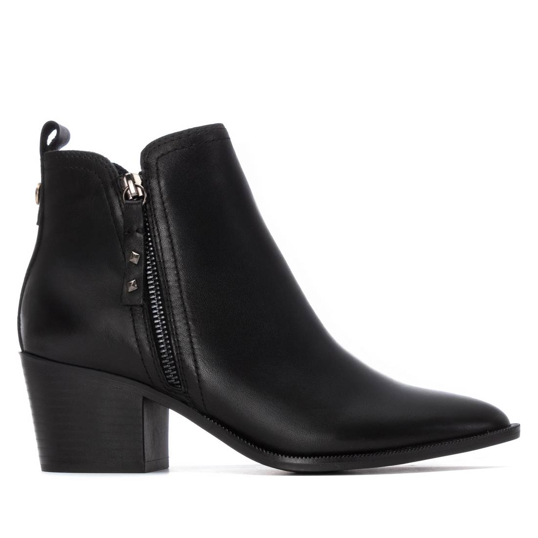 STIVALETTI TACCO 162585 NERO