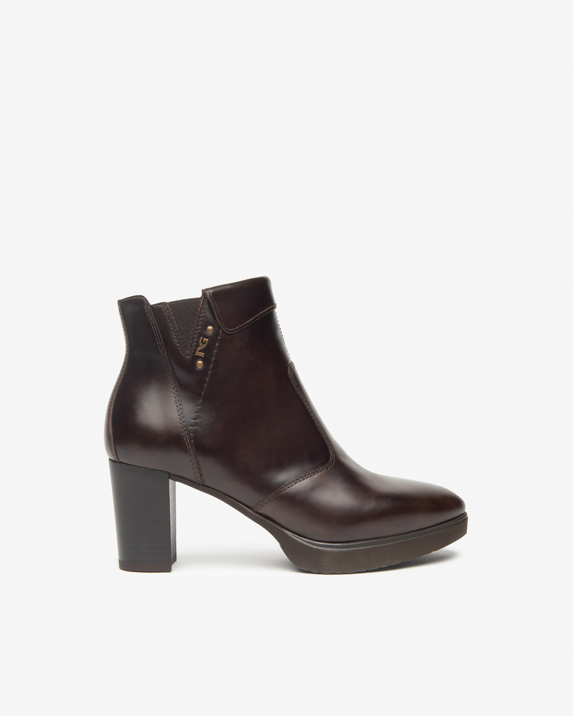 STIVALETTI TACCO I513801D MARRONE