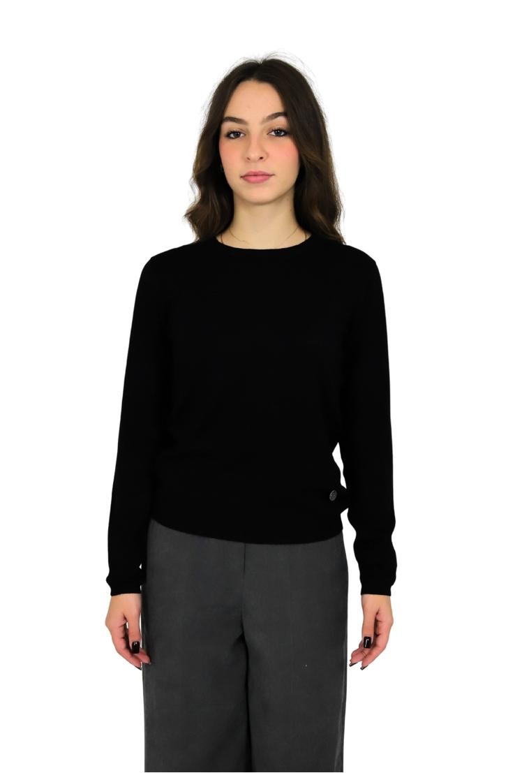 MAGLIONE DT00300 NERO