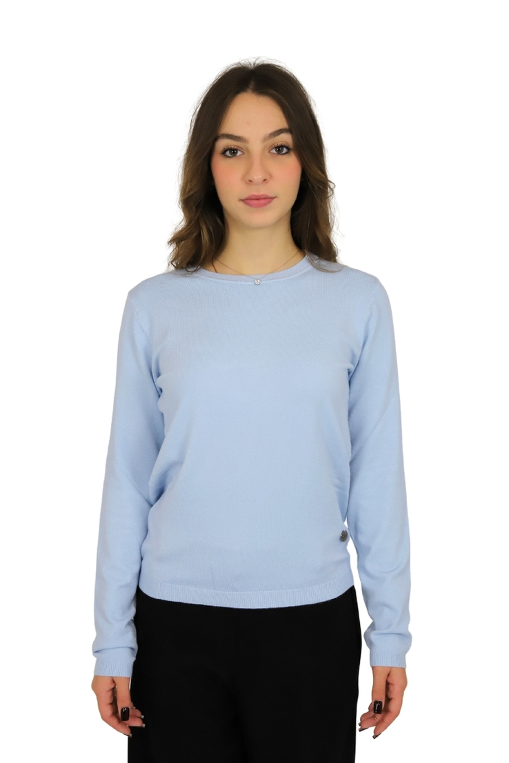MAGLIONE DT00300 CELESTE