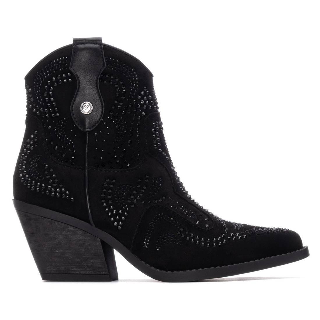 STIVALETTI TACCO 144465 NERO