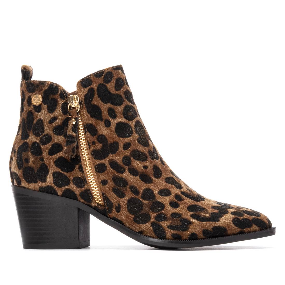 STIVALETTI TACCO 144648 LEOPARDATO