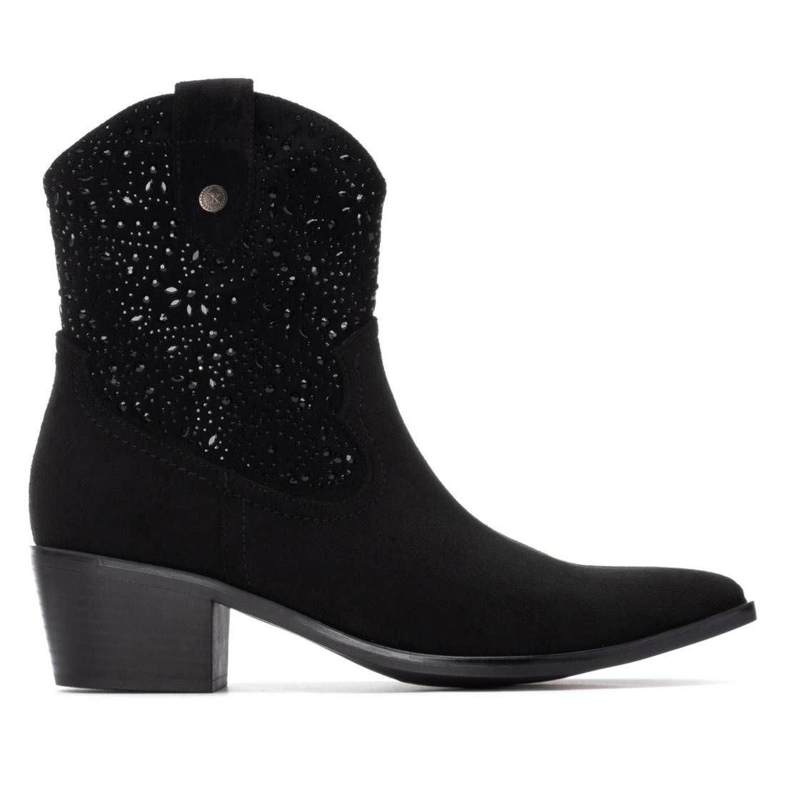 STIVALETTI TACCO 144309 NERO