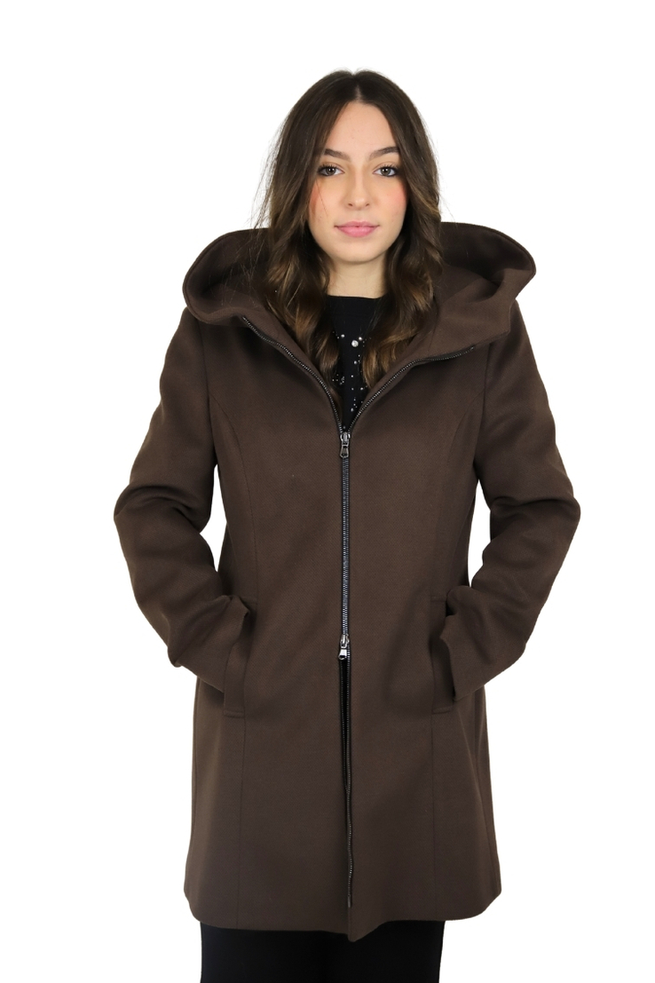 CAPPOTTO DT01225 MARRONE