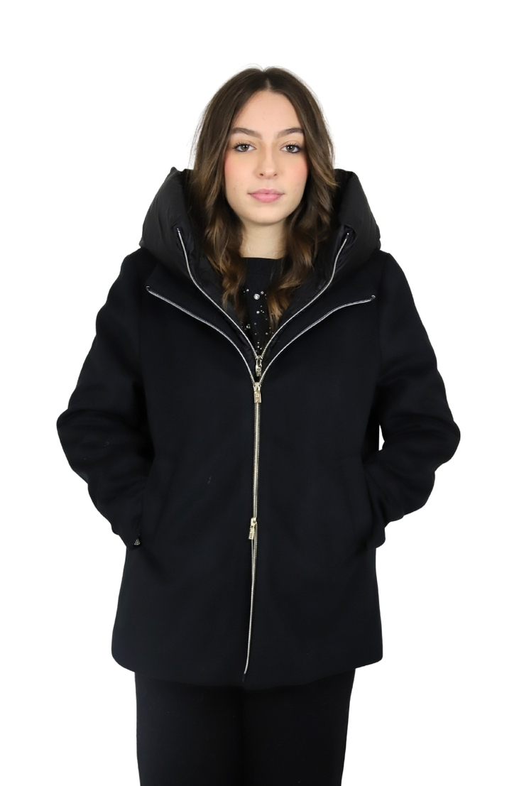 CAPPOTTO DT00756 NERO