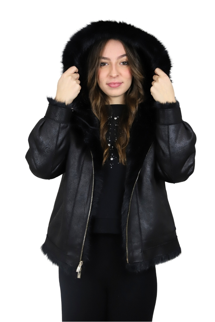 PELLICCIA DT00763 NERO