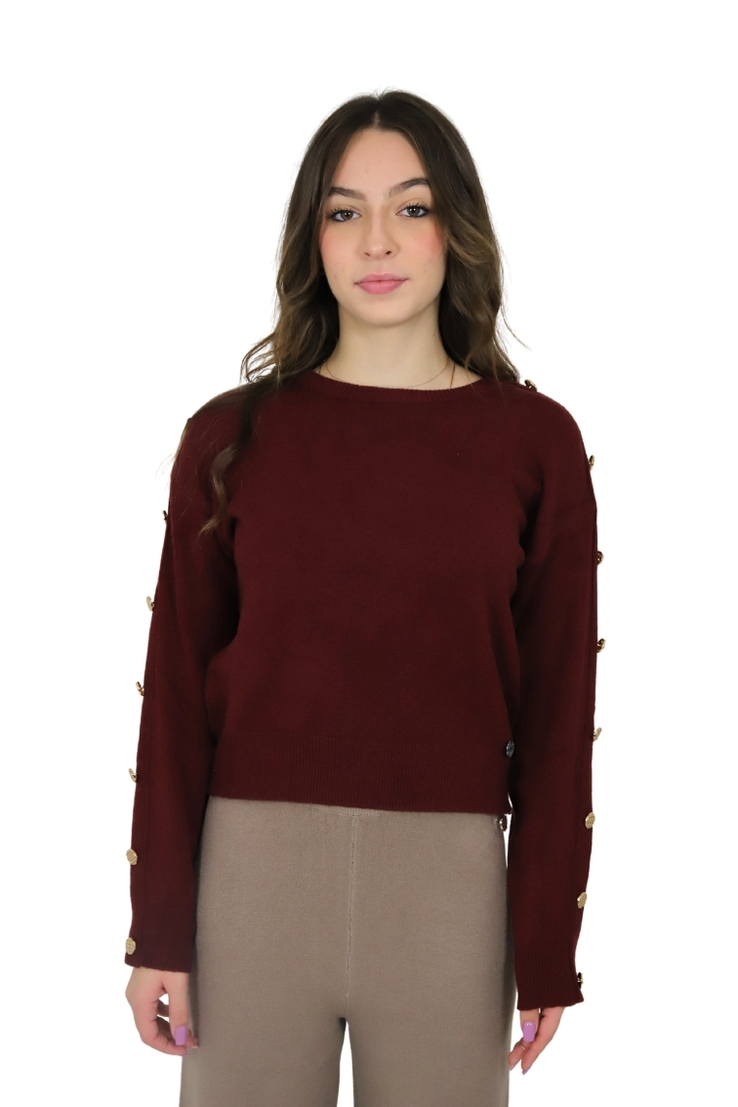 MAGLIONE DT00410 BORDEAUX