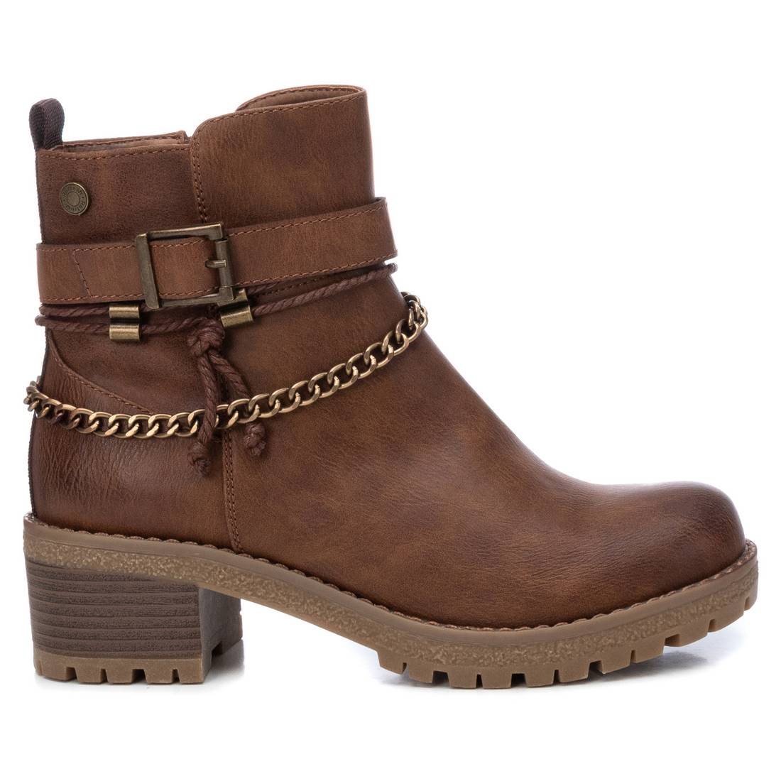 STIVALETTI TACCO 170183 MARRONE
