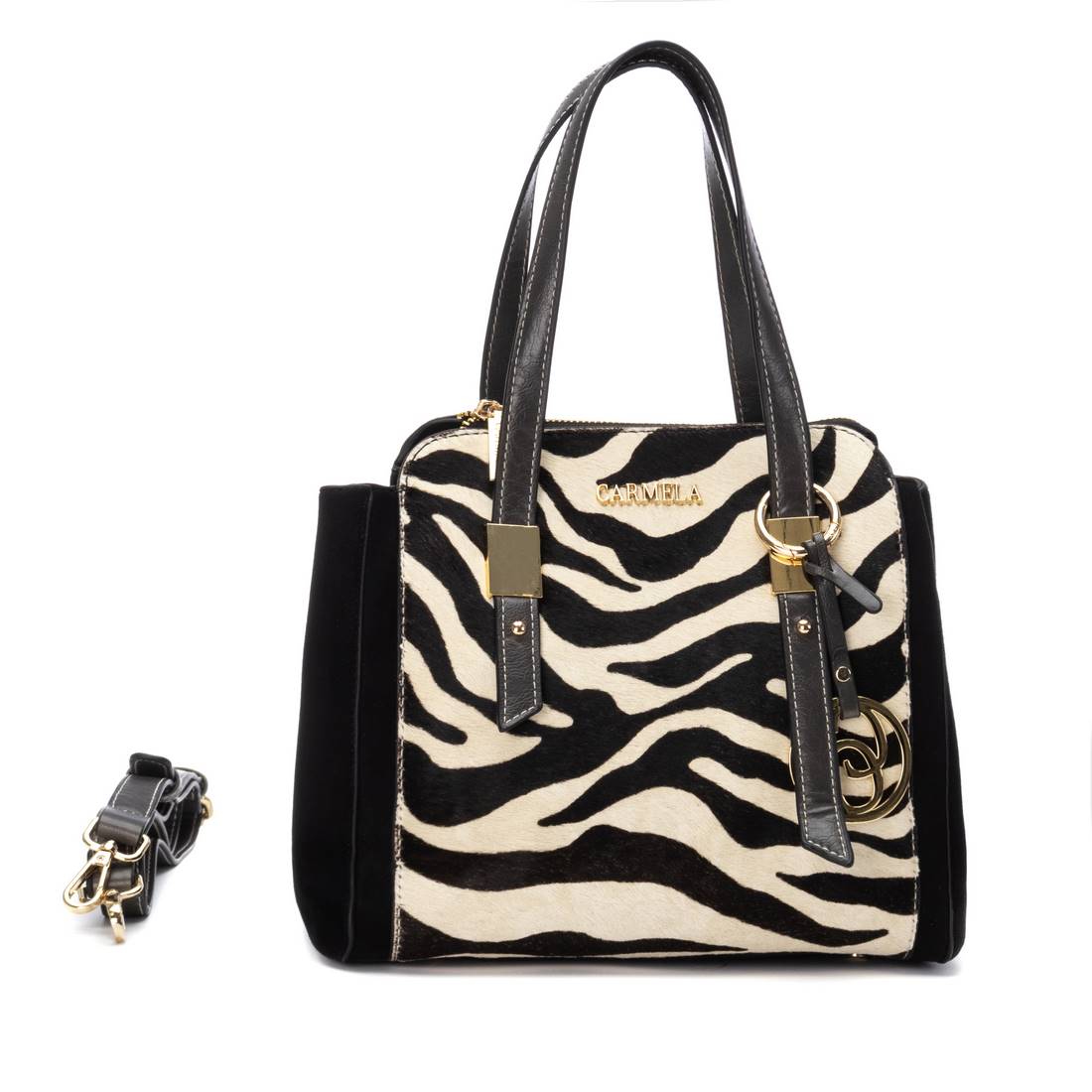 BORSA A MANO 186184 NERO/BIANCO