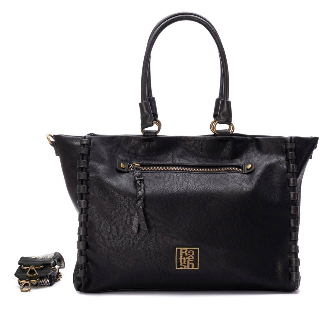 BORSA A SPALLA 183309 NERO