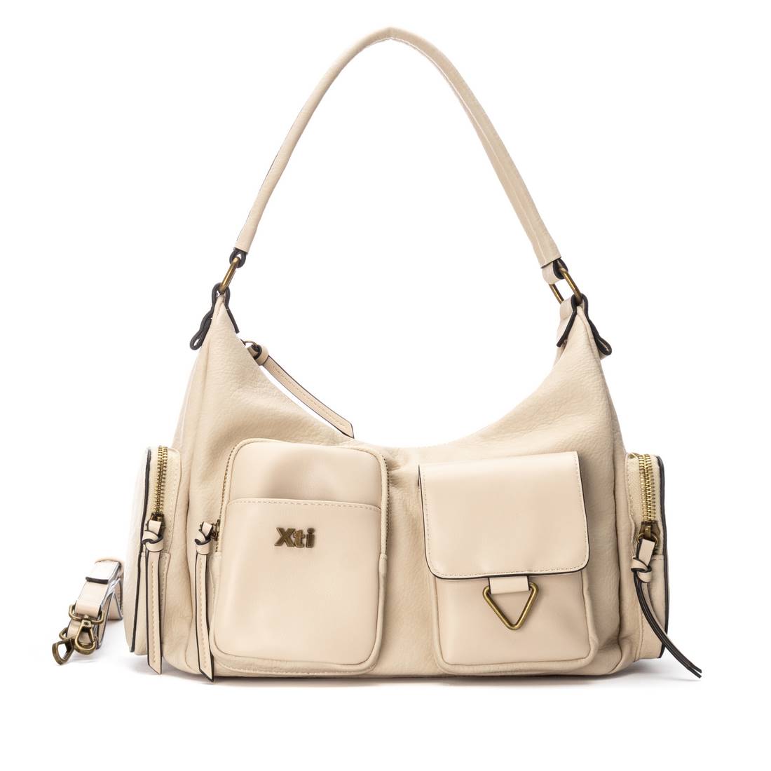 BORSA A SPALLA 184521 BEIGE