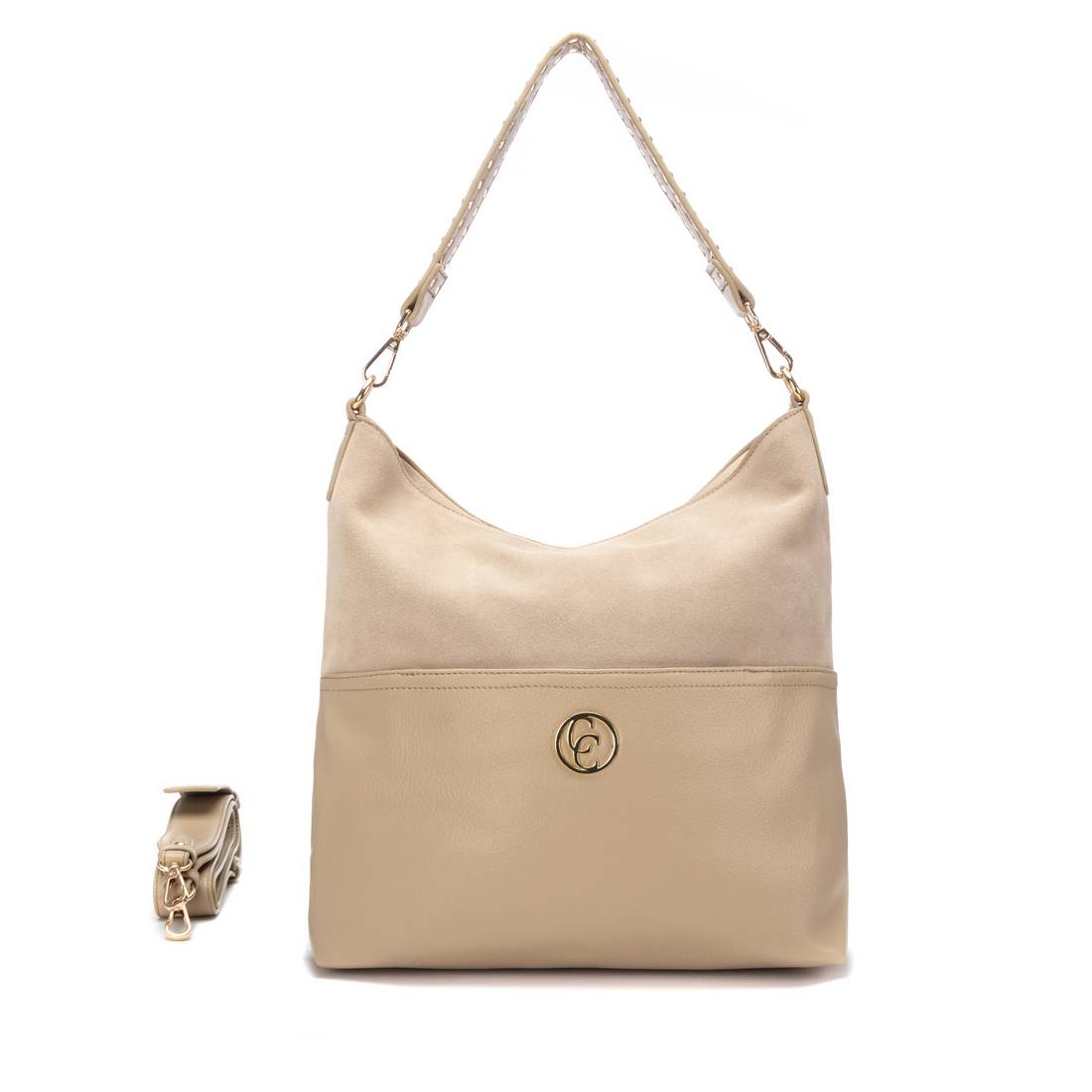 BORSA A SPALLA 186203 BEIGE