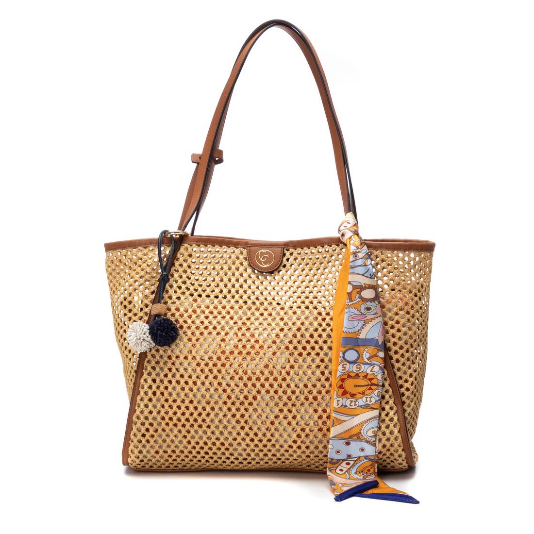 BORSA A SPALLA 186222 BEIGE