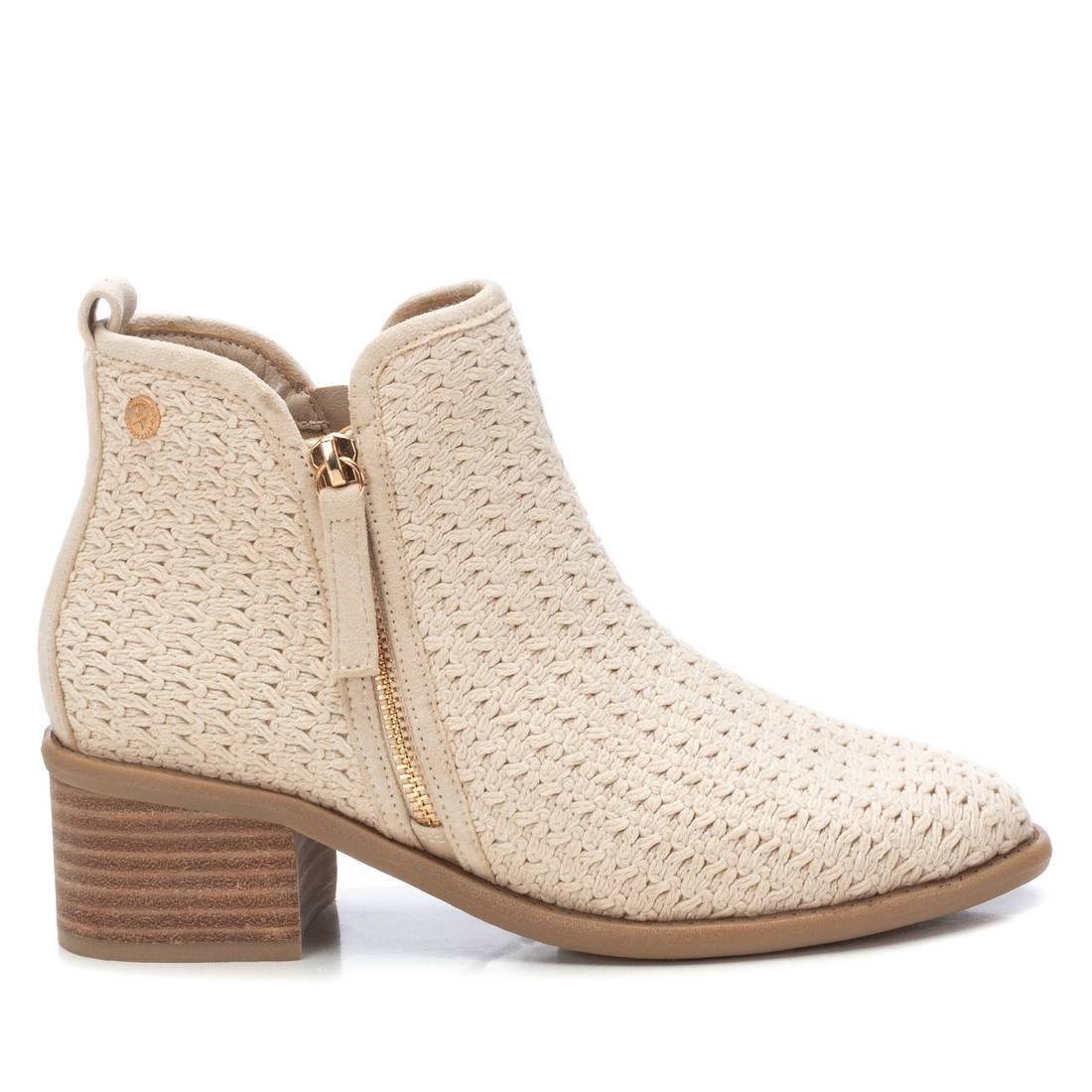 STIVALETTI TACCO 143962 BEIGE