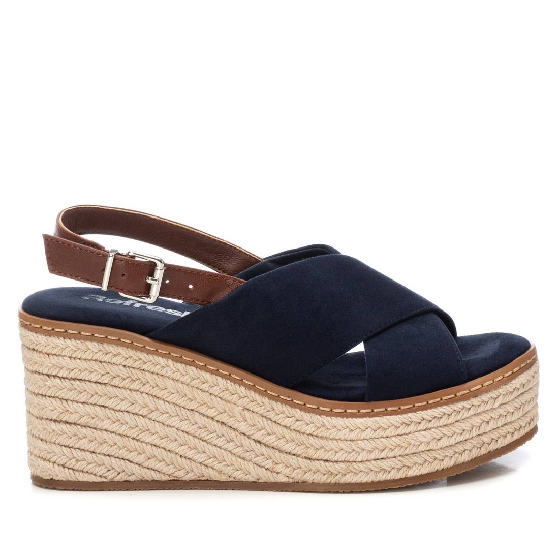 SANDALI CON ZEPPA 172579 BLU