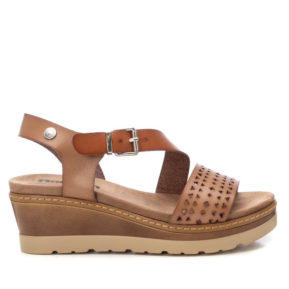 SANDALI CON ZEPPA 172846 TAUPE