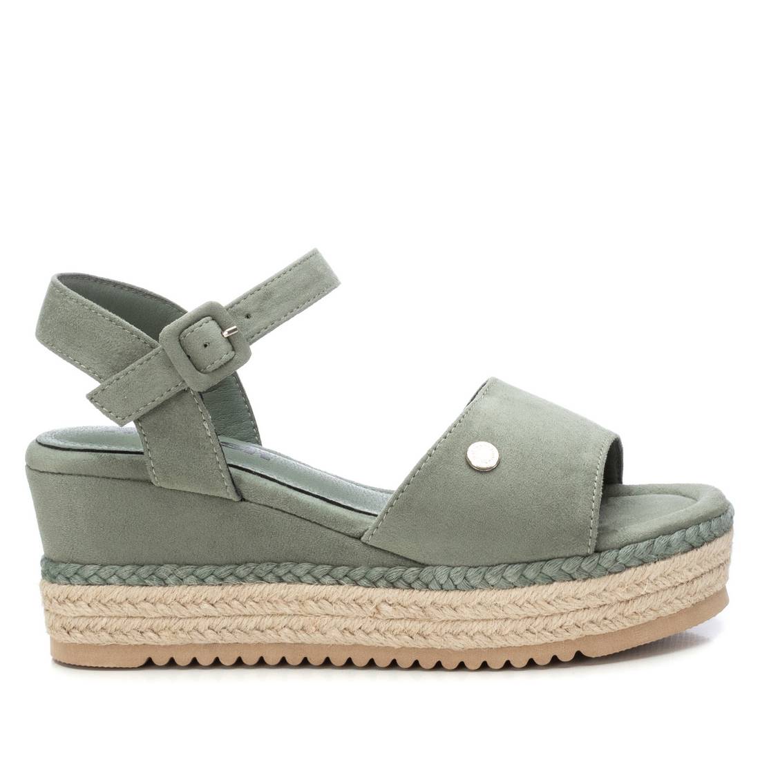 SANDALI CON ZEPPA 172660 VERDE