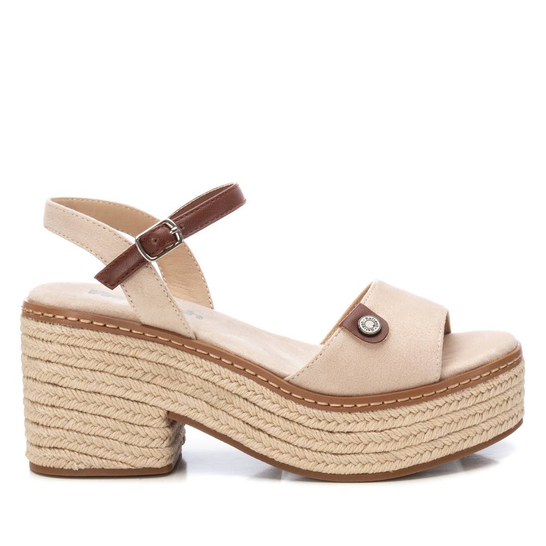 SANDALI CON TACCO 172578 BEIGE