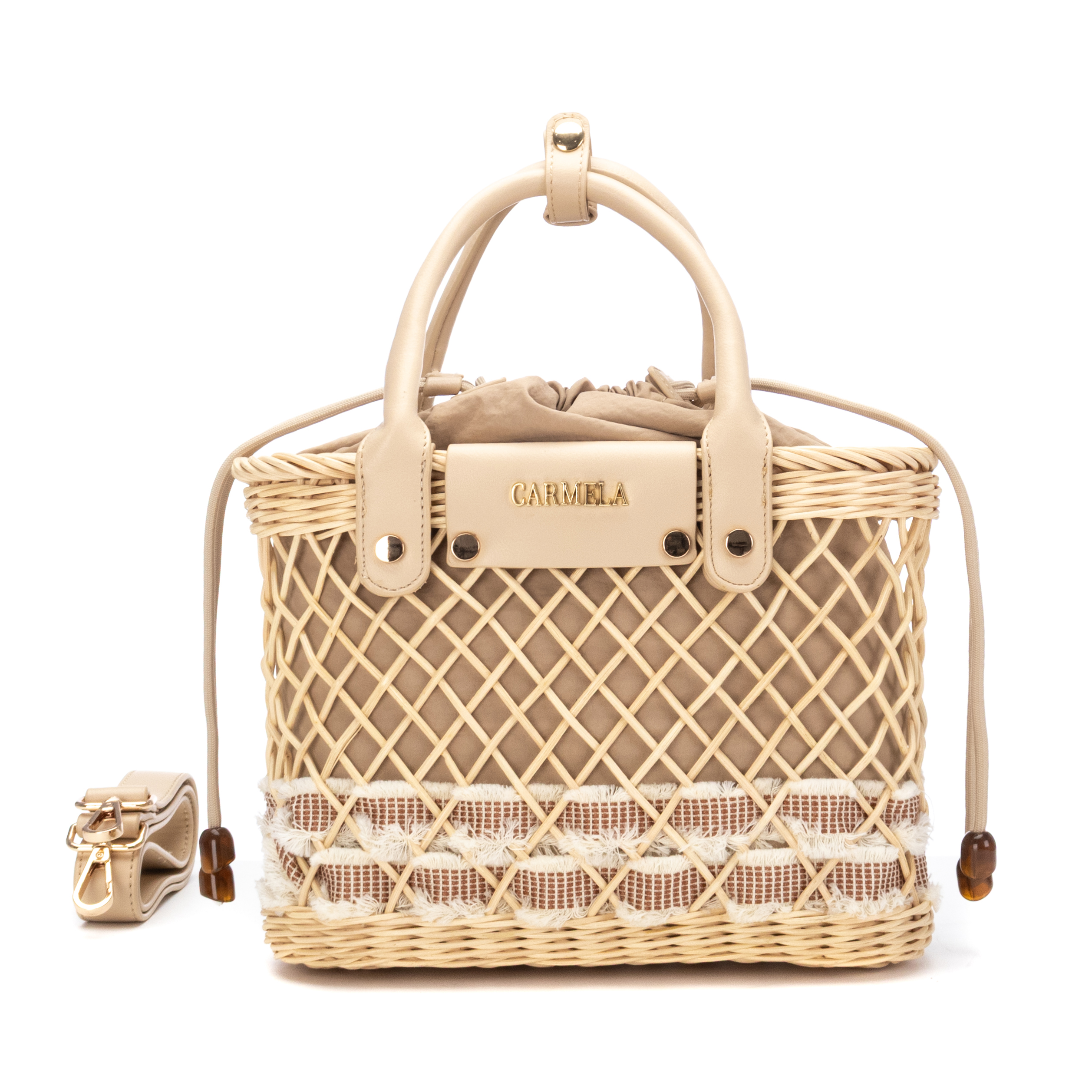 BORSA A MANO 186211 BEIGE